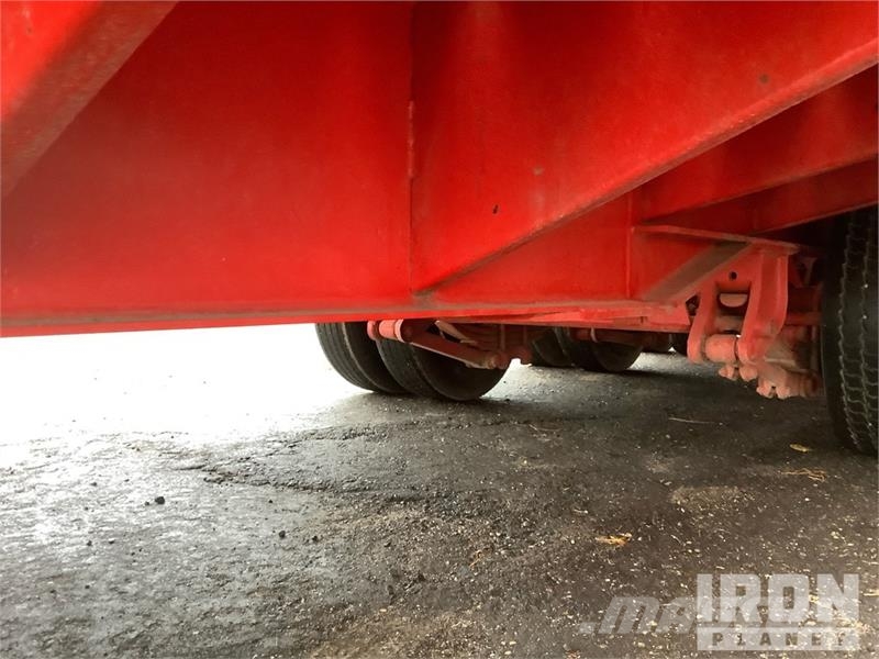 24 ft Tri/A Equipment Trailer 차량 운반용 트레일러