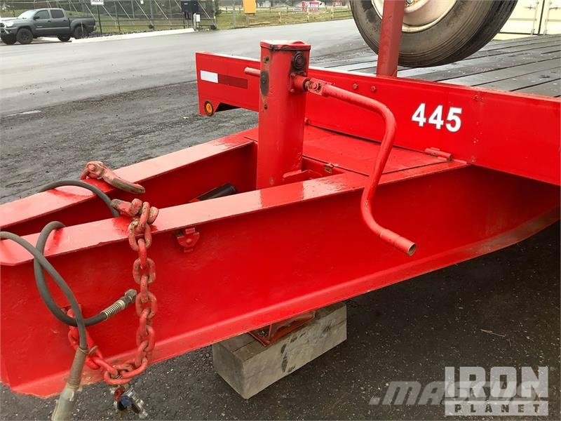 24 ft Tri/A Equipment Trailer 차량 운반용 트레일러