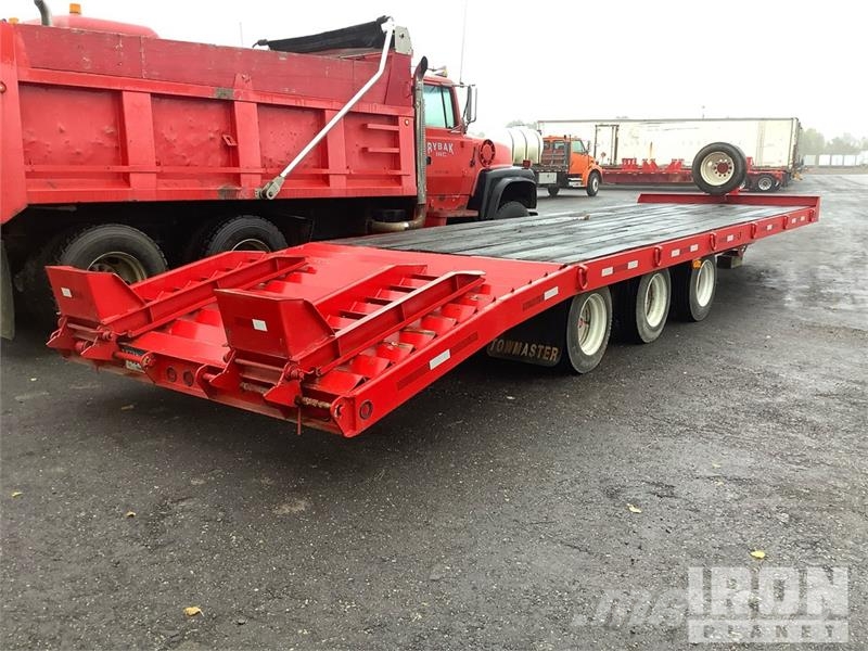 24 ft Tri/A Equipment Trailer 차량 운반용 트레일러