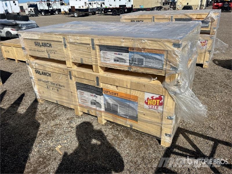 25 ft x 33 ft Double Garage Metal Storage Building Jeklene gradbene konstrukcije