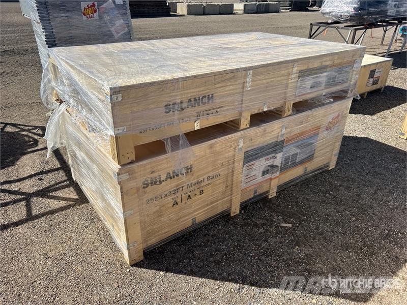 25 ft x 33 ft Double Garage Metal Storage Building Jeklene gradbene konstrukcije
