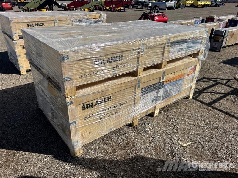 25 ft x 33 ft Double Garage Metal Storage Building Jeklene gradbene konstrukcije