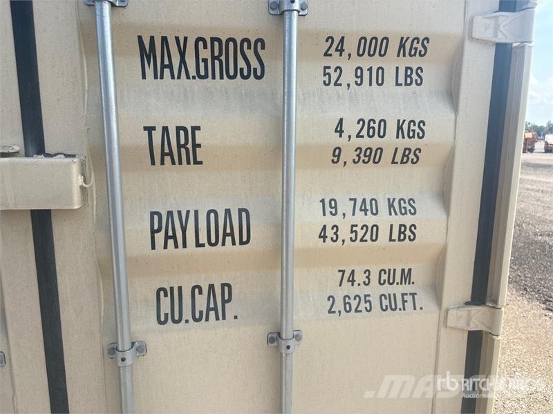  40 ft High Cube Multi-Door Storage Container Lagerbehälter