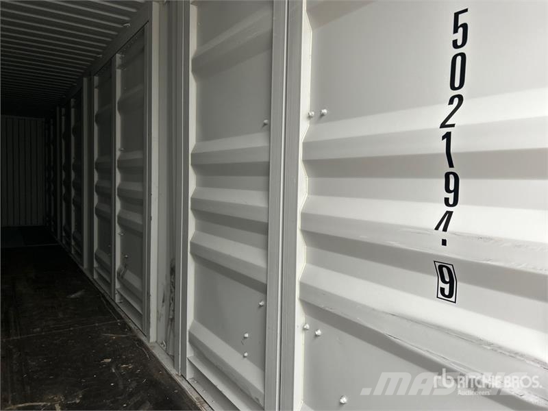 40 ft High Cube Multi-Door Storage Container Uzglabāšanas konteineri