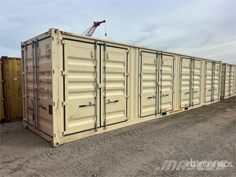  40 ft High Cube Multi-Door Storage Container Uzglabāšanas konteineri