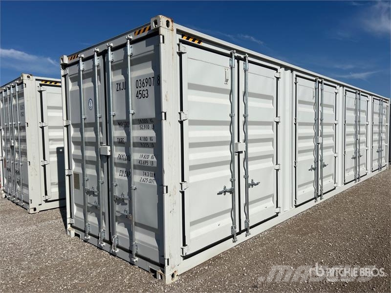  40 ft High Cube Multi-Door Multi doors bolted toge 儲存用貨櫃