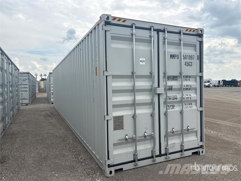 40 ft High Cube Multi-Door Storage Container Varastokontit