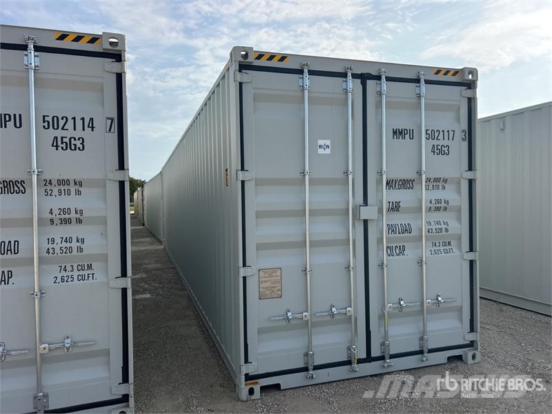 40 ft High Cube Multi-Door Storage Container Lagerbehälter