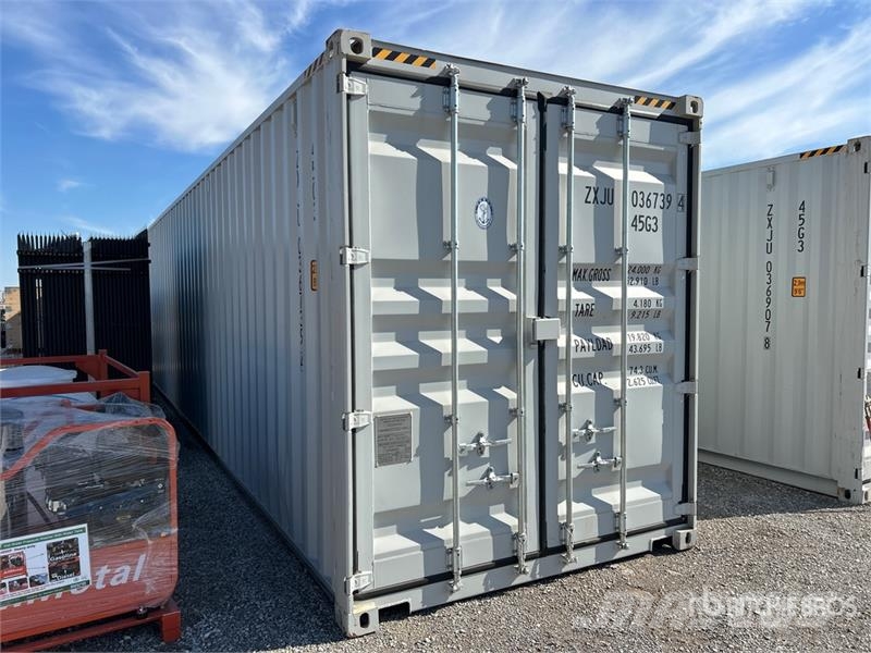  40 ft High Cube Multi-Door Multi doors are bolted  儲存用貨櫃