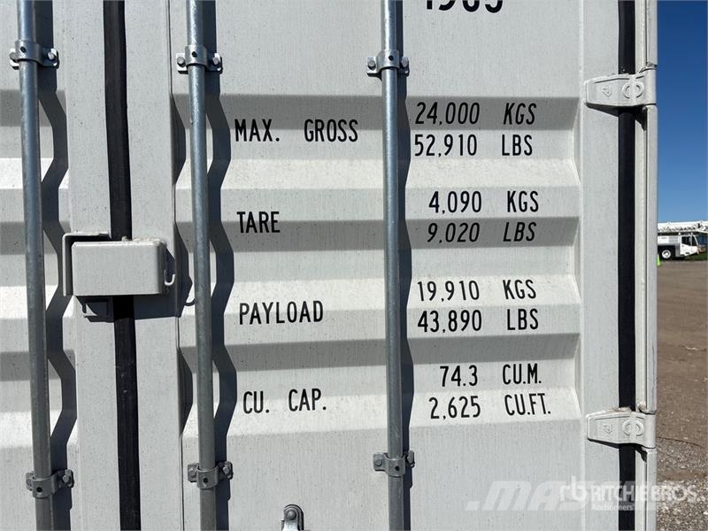 40 ft High Cube Multi-Door Storage Container Lagercontainere