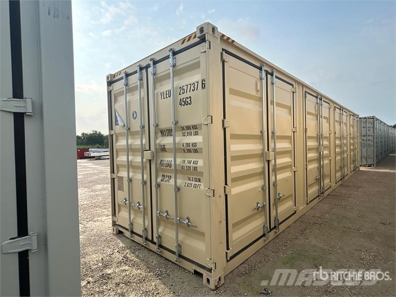 40 ft High Cube Multi-Door Storage Container Storage containers