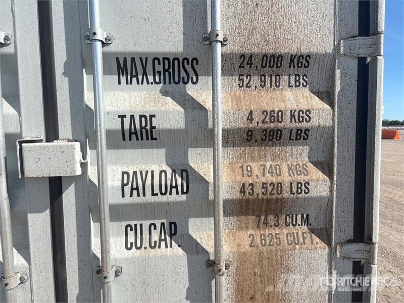 40 ft High Cube Multi-Door Storage Container Storage containers