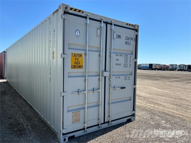 40 ft High Cube Multi-Door Storage Container (Unus Kontejneri za skladištenje