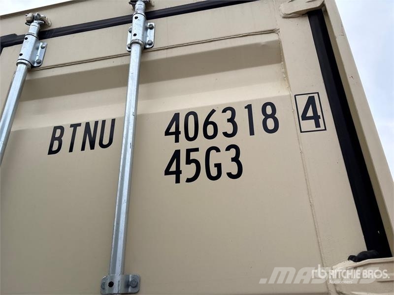  40 ft High Cube Multi-Door Storage Container Uzglabāšanas konteineri