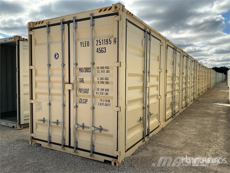 40 ft High Cube Multi-Door Storage Container (Unus Contenedores de almacenamiento