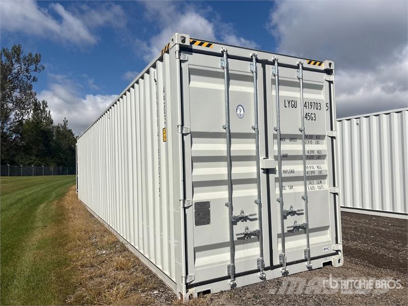 40 ft High Cube Multi-Door Storage Container Uzglabāšanas konteineri