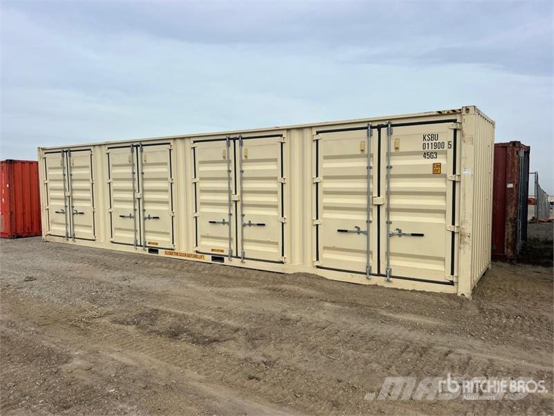  40 ft High Cube Multi-Door Storage Container Uzglabāšanas konteineri