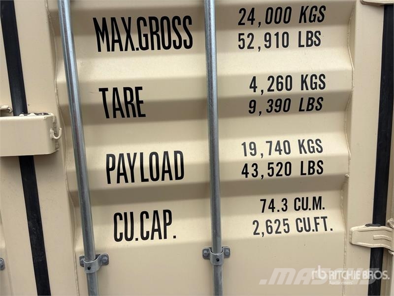 40 ft High Cube Multi-Door Storage Container Storage containers