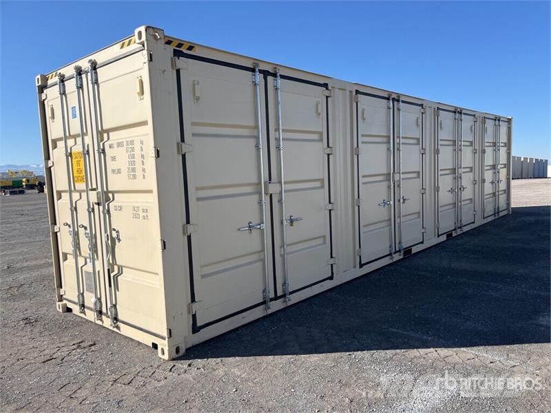 40 ft High Cube Multi-Door Storage Container Raktárkonténerek
