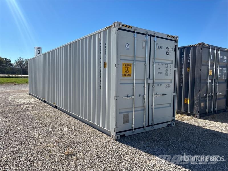 40 ft High Cube Multi-Door Storage Container (Unus حاويات تخزين