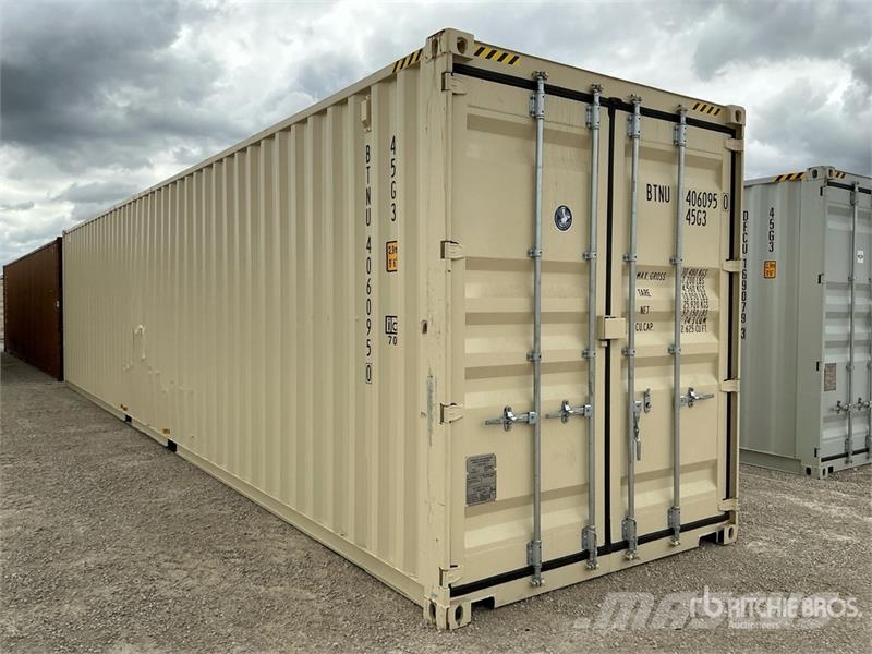 40 ft High Cube Multi-Door Storage Container Raktárkonténerek