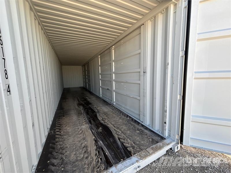 40 ft High Cube Multi-Door Storage Container (Unus حاويات تخزين