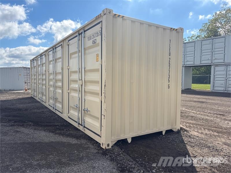  40 ft High Cube Multi-Door Storage Container Uzglabāšanas konteineri