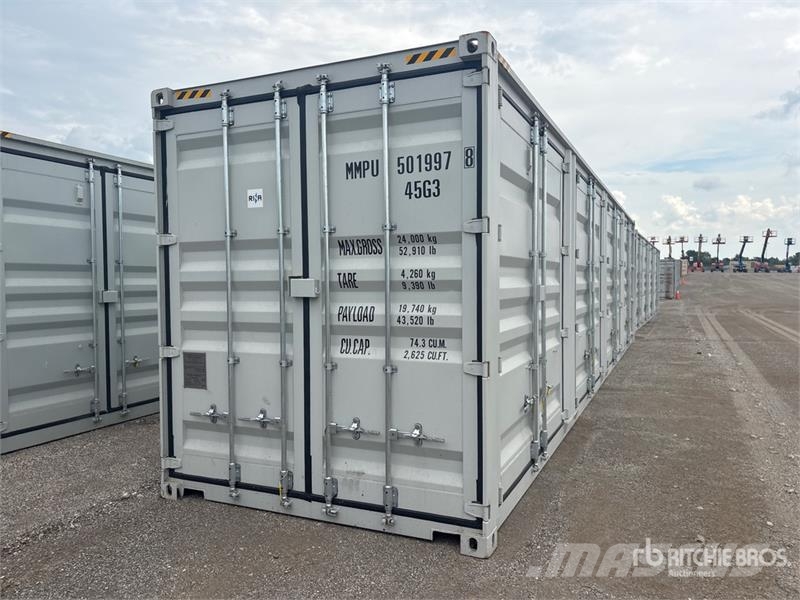 40 ft High Cube Multi-Door Storage Container Varastokontit