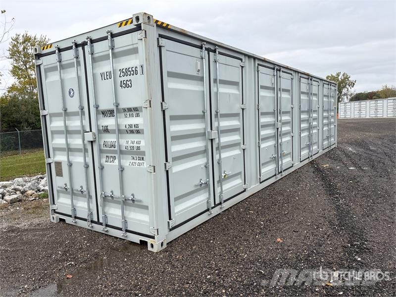 40 ft High Cube Multi-Door Storage Container Kontejneri za skladištenje