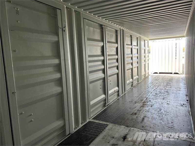  40 ft High Cube Multi-Door Multi doors are bolted  儲存用貨櫃