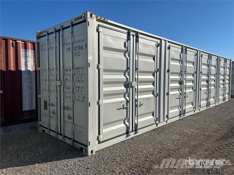  40 ft High Cube Multi-Door Storage Container Raktárkonténerek