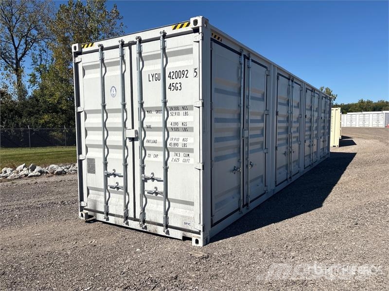40 ft High Cube Multi-Door Storage Container Raktárkonténerek