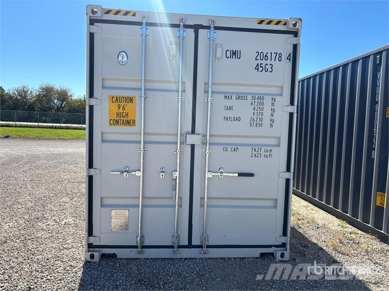40 ft High Cube Multi-Door Storage Container (Unus حاويات تخزين