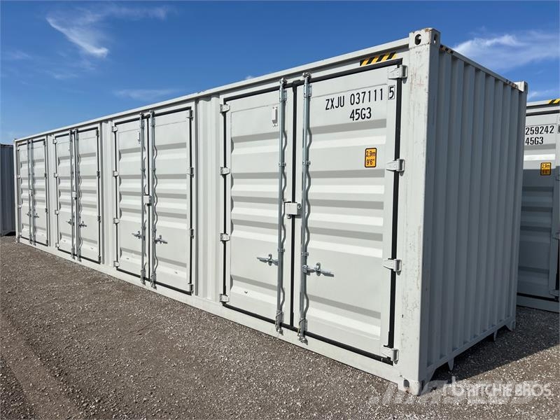  40 ft High Cube Multi-Door Multi doors are bolted  儲存用貨櫃