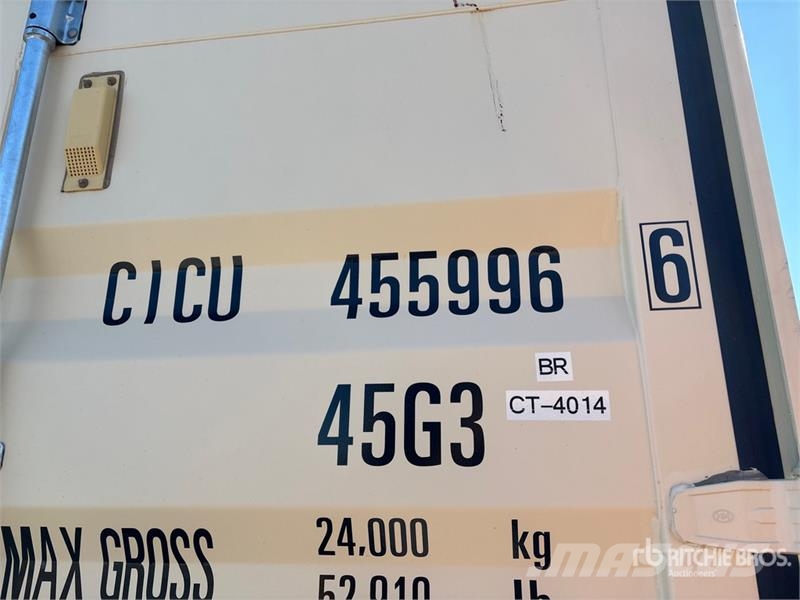 40 ft High Cube Multi-Door Storage Container Kontejnerji za skladiščenje