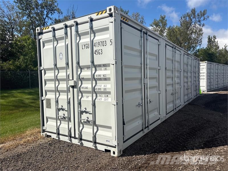 40 ft High Cube Multi-Door Storage Container Uzglabāšanas konteineri