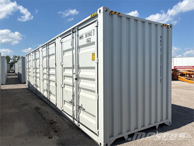 40 ft High Cube Multi-Door Storage Container Conteneurs de stockage