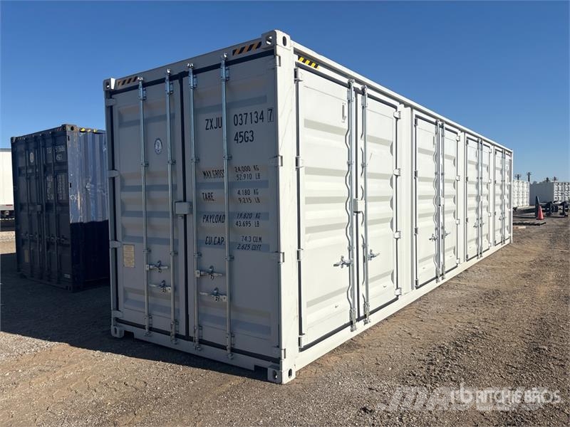  40 ft High Cube Multi-Door Storage Container Uzglabāšanas konteineri