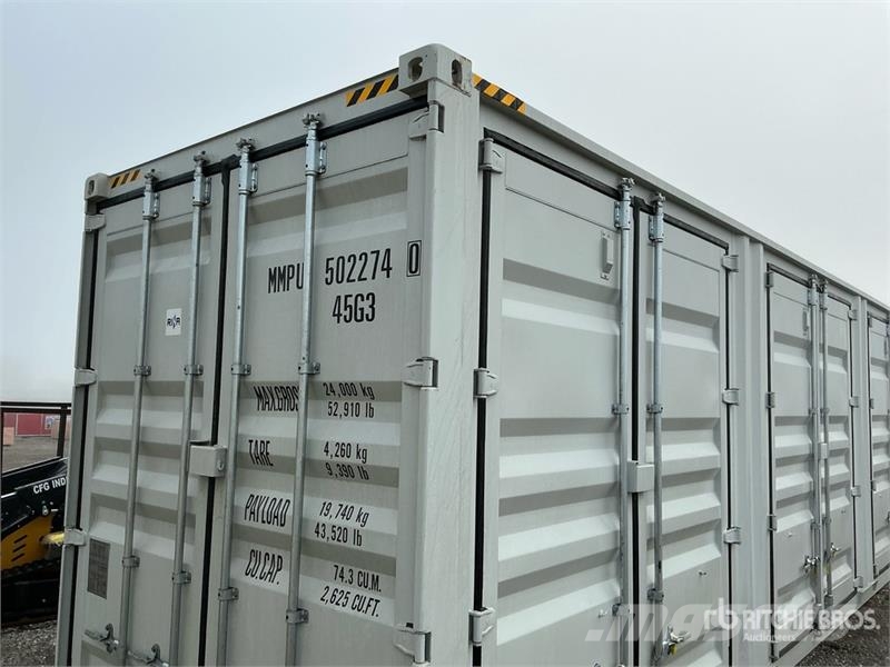 40 ft High Cube Multi-Door Storage Container (Unus Kontejnerji za skladiščenje