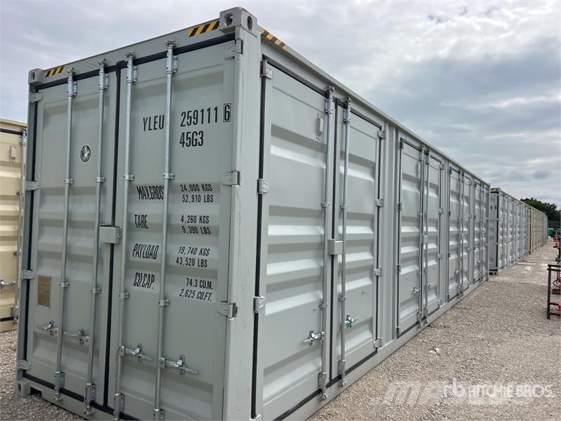 40 ft High Cube Multi-Door Storage Container Lagerbehälter