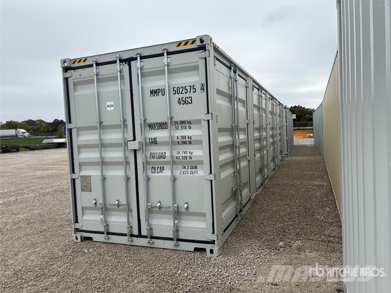  40 ft High Cube Multi-Door Storage Container (Unus Kontejneri za skladištenje