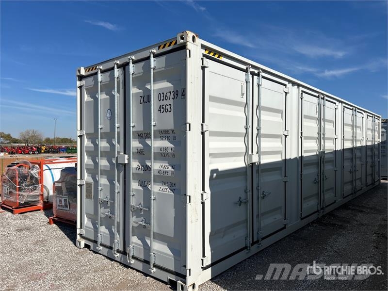  40 ft High Cube Multi-Door Multi doors are bolted  儲存用貨櫃