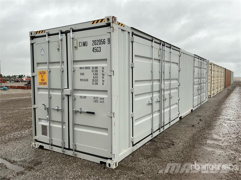 40 ft High Cube Multi-Door Storage Container Kontejnerji za skladiščenje