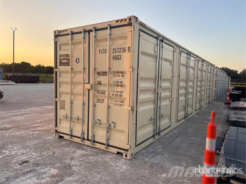40 ft High Cube Multi-Door Storage Container Varastokontit