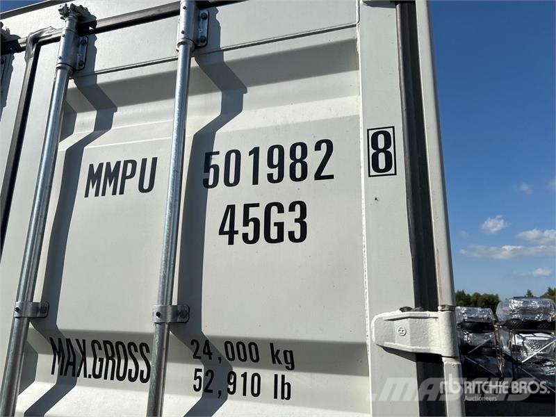 40 ft High Cube Multi-Door Storage Container Varastokontit