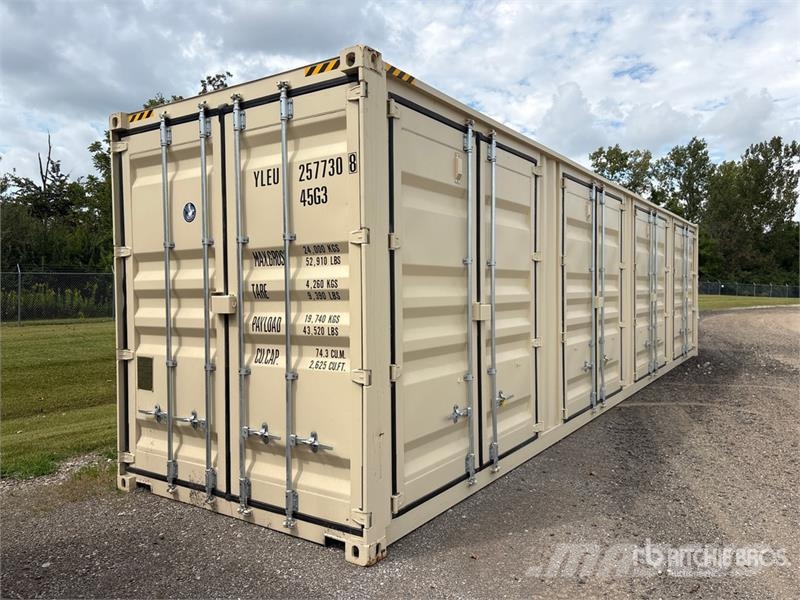 40 ft High Cube Multi-Door Storage Container Storage containers