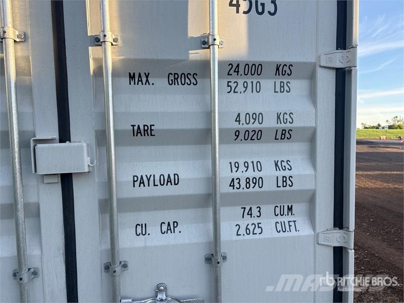 40 ft High Cube Multi-Door Storage Container Lagerbehälter