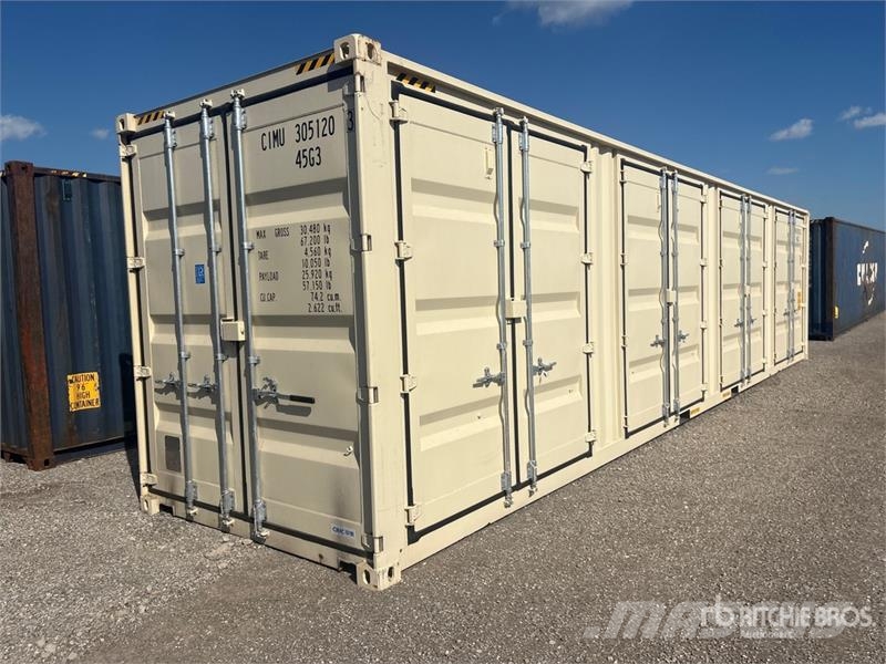  40 ft High Cube Multi-Door Storage Container Varastokontit