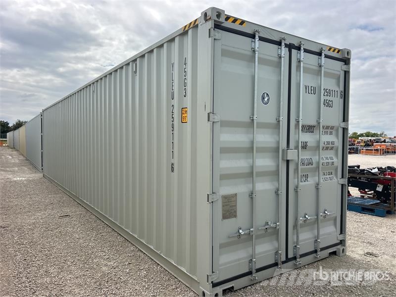 40 ft High Cube Multi-Door Storage Container Lagerbehälter