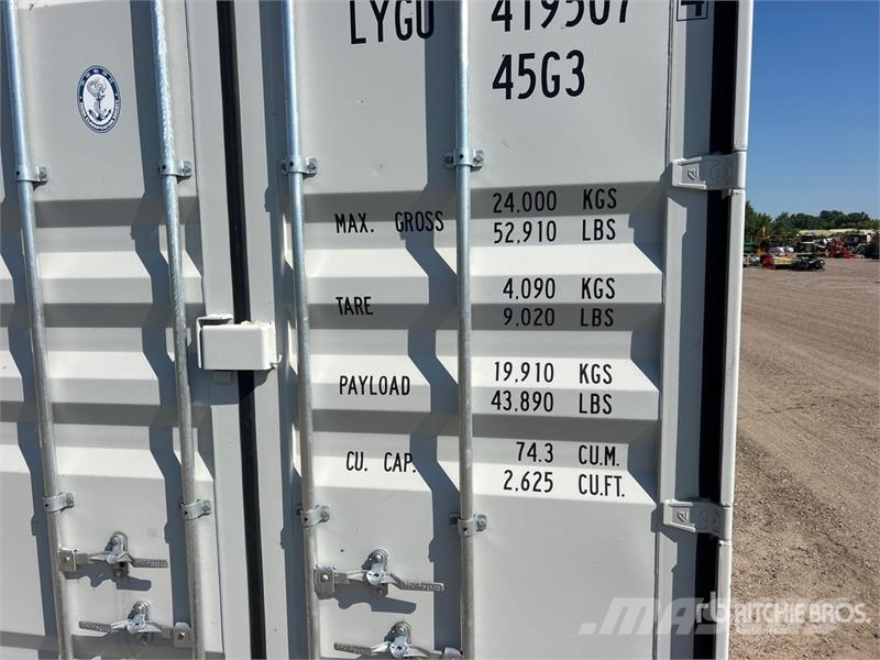 40 ft High Cube Multi-Door Storage Container (Unus Storage containers